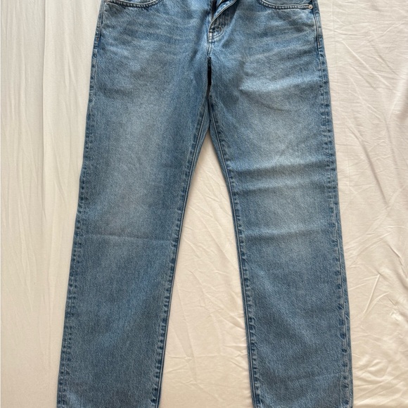 NWT Madewell The Low Rise 90s Straight Jean in Arlee Wash | size 30 - Picture 5 of 11